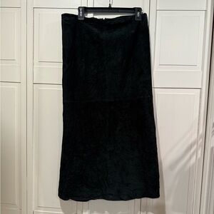 St. John’s bay vintage suede skirt size 14